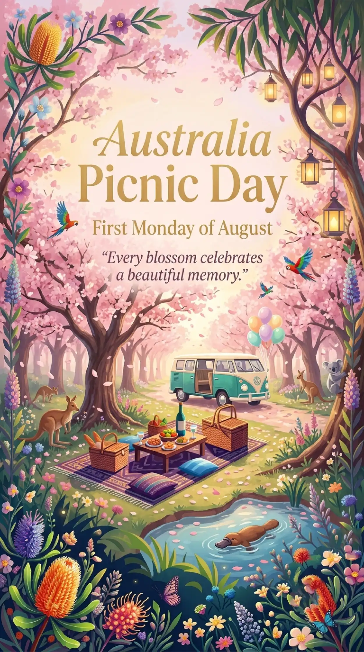 Free Download Australia Picnic Day 2026 Park Celebration - High Quality Australia Picnic Day 2026 Image
