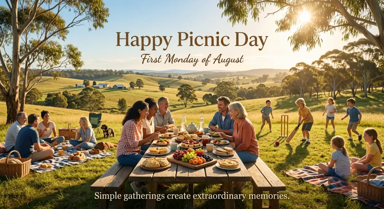 Free Download Australia Picnic Day 2026 Sunny Picnic Background - High Quality Australia Picnic Day 2026 Background Image