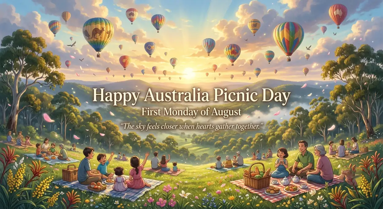 Free Download Australia Picnic Day 2026 Transparent Background Png - High Quality Australia Picnic Day 2026 Transparent PNG