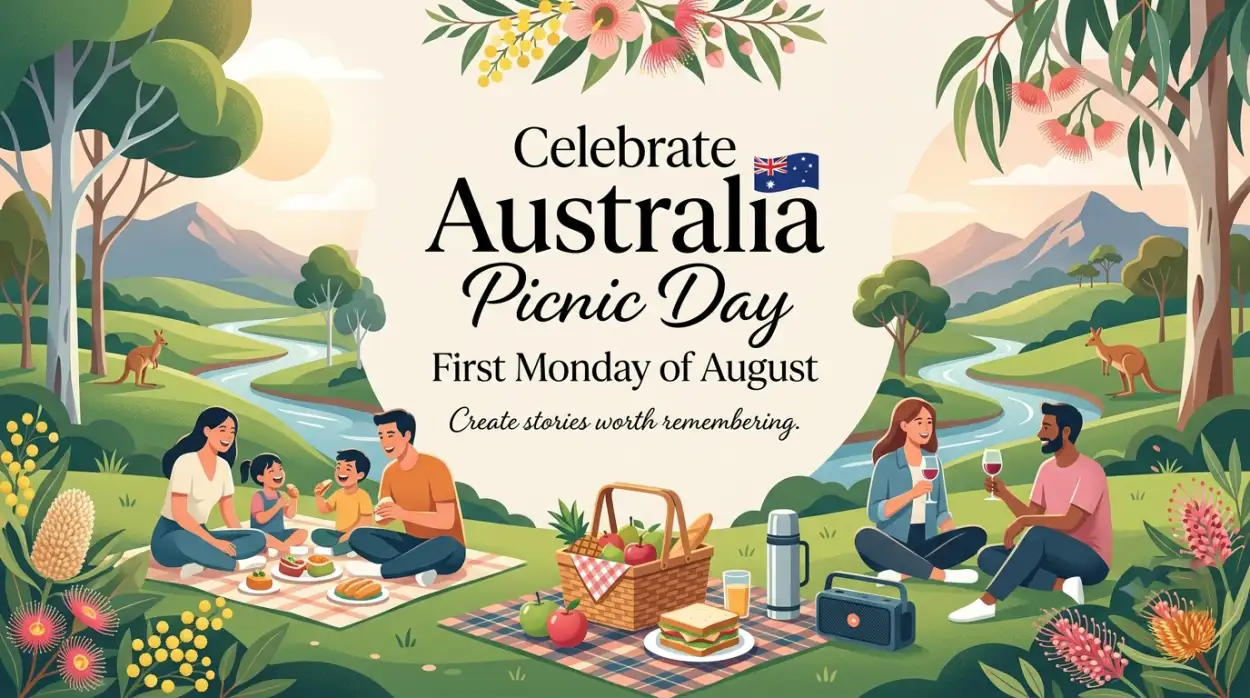 Free Download Australia Picnic Day 2026 Whatsapp Status - High Quality Australia Picnic Day 2026 Image