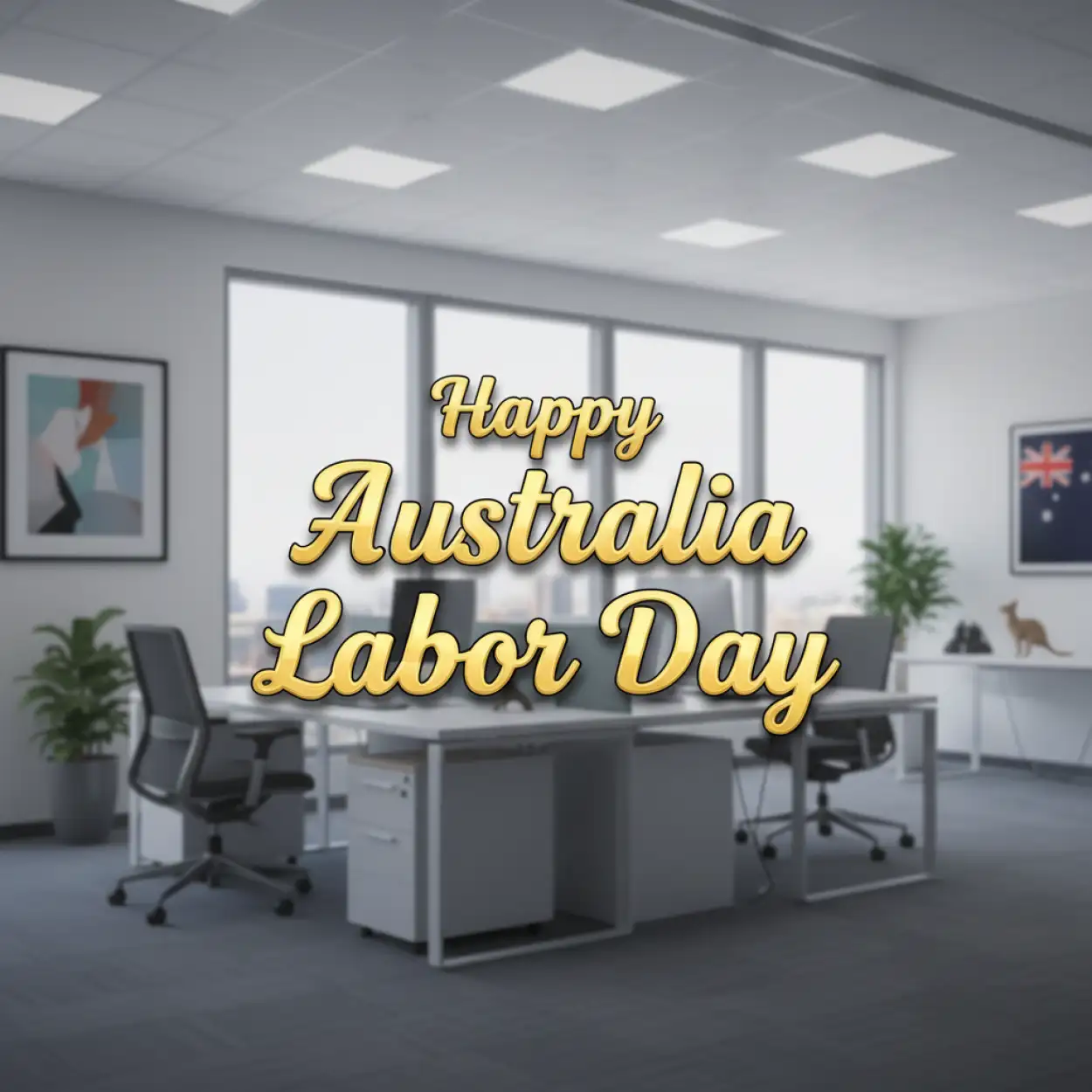 australian labor day office closed notice