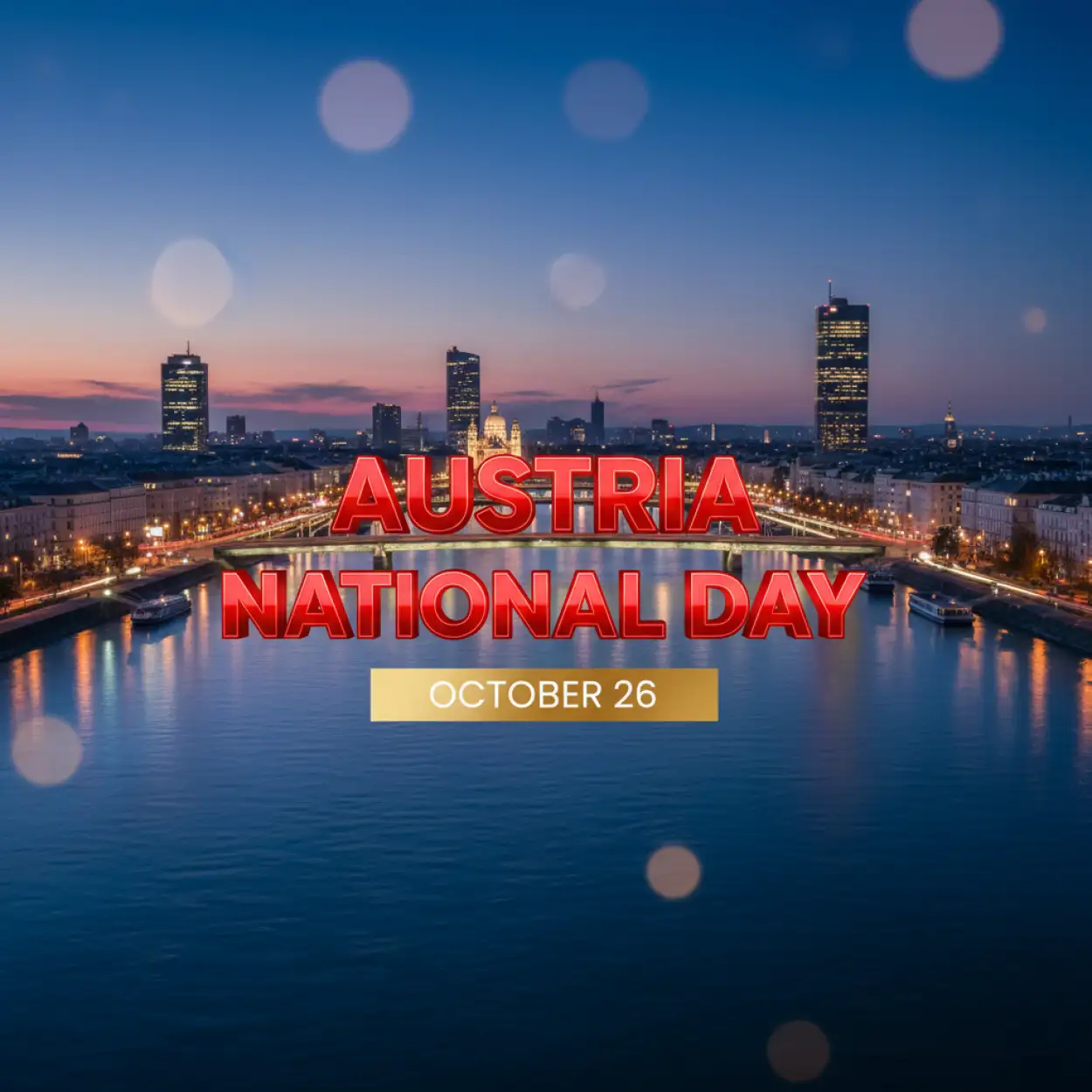 Austria National Day 2025 Instagram captions