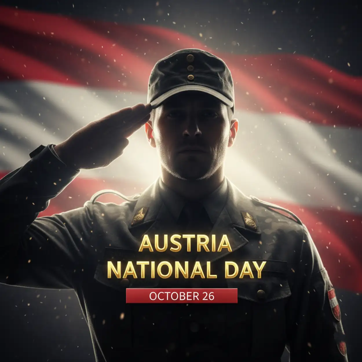 Austria National Day 2025 online wishes and greetings card