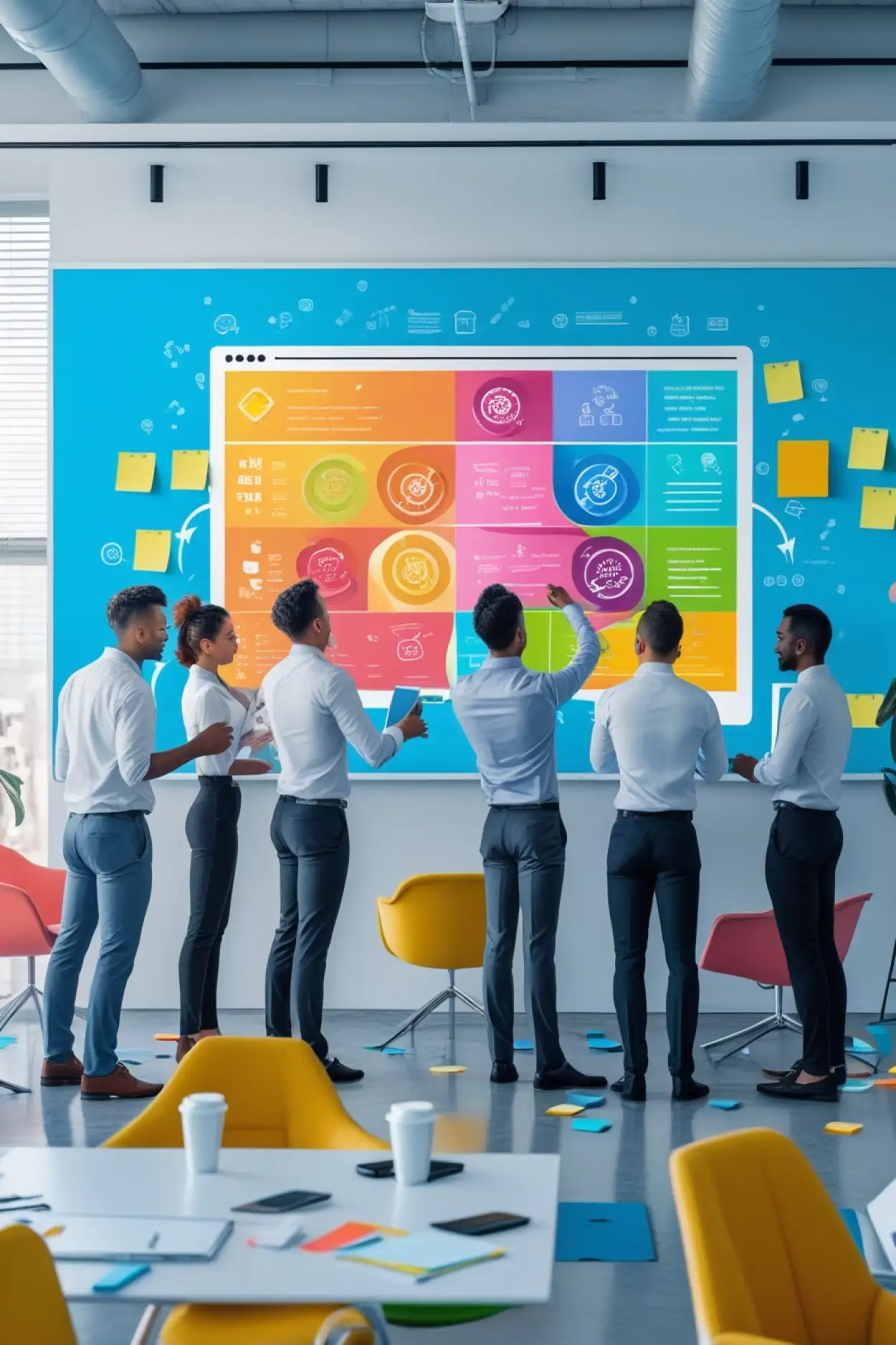B2B digital marketing background image