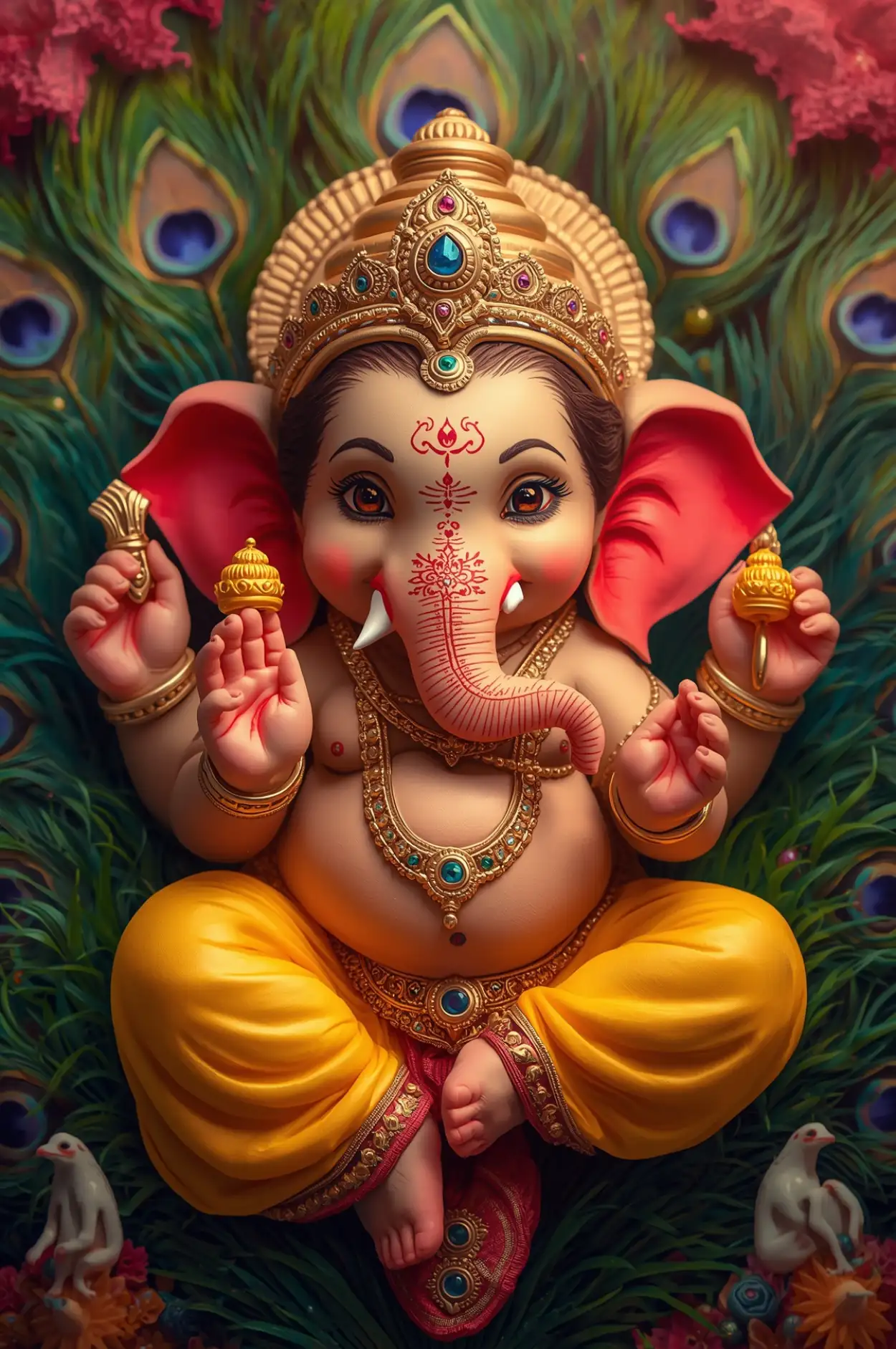 baby Ganesha images for WhatsApp DP