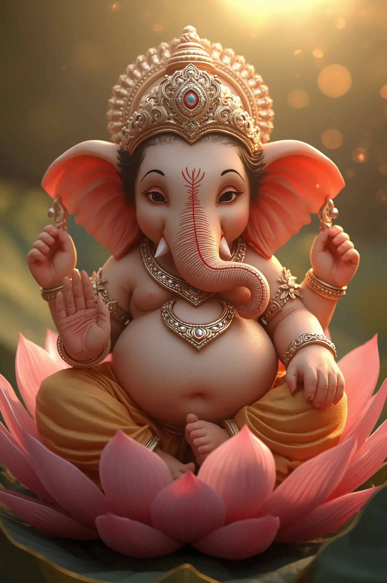 baby Ganesha photos for mobile wallpaper