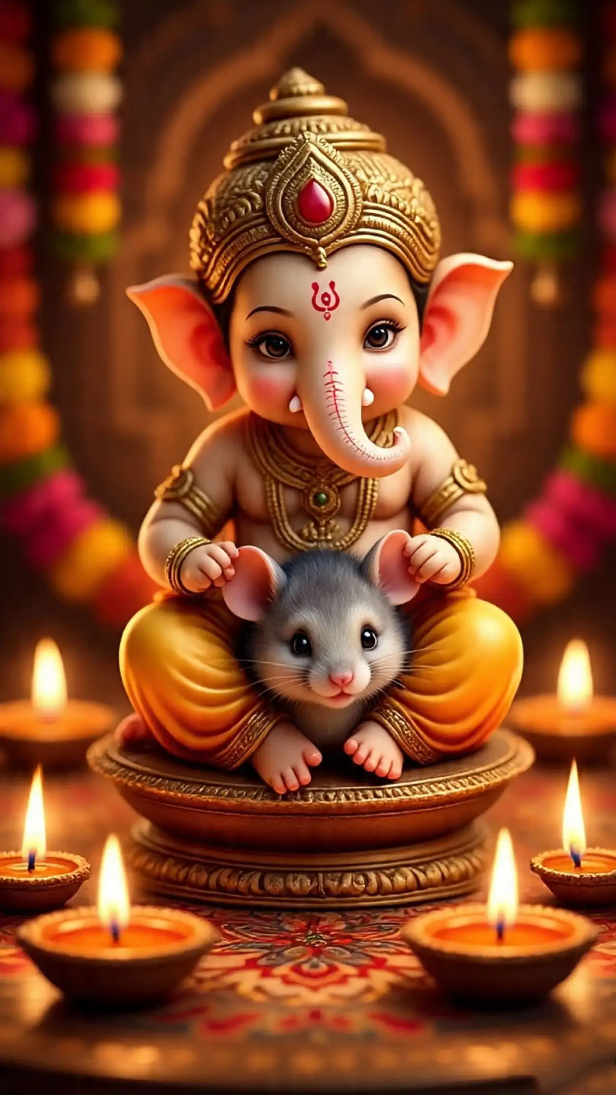 baby Ganesha t-shirt design download