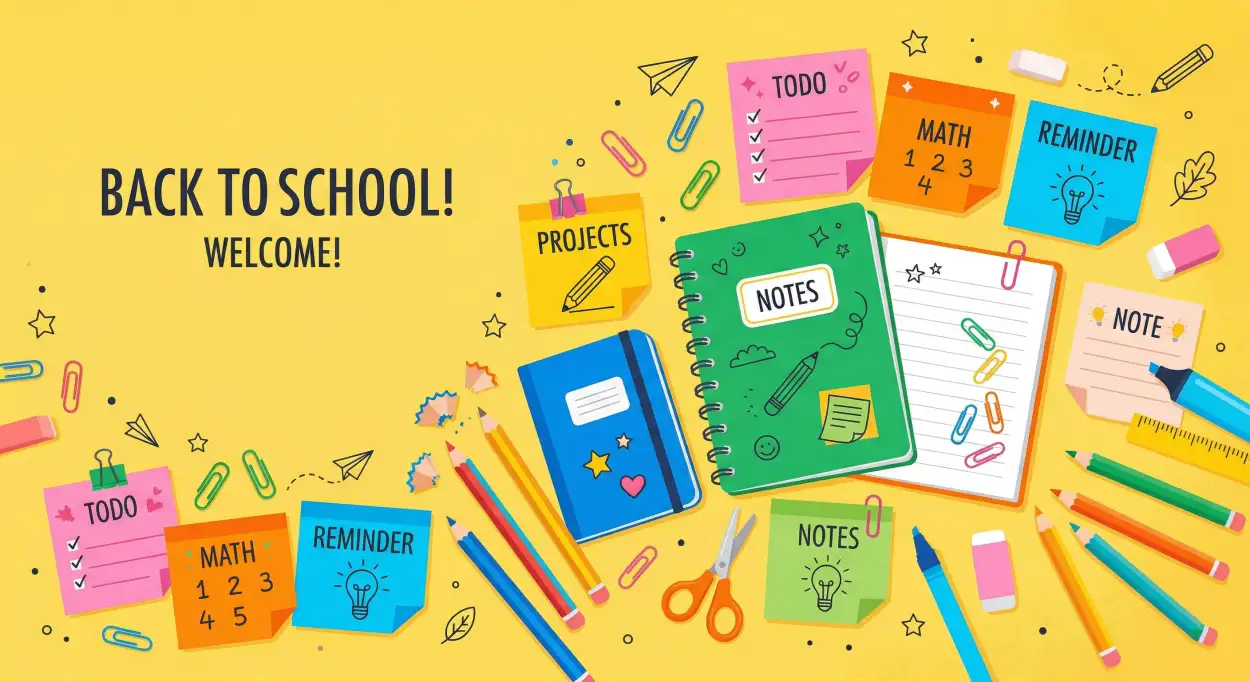 Free Download Back To School Background Premium Design Free - High Quality Back To School Background Image