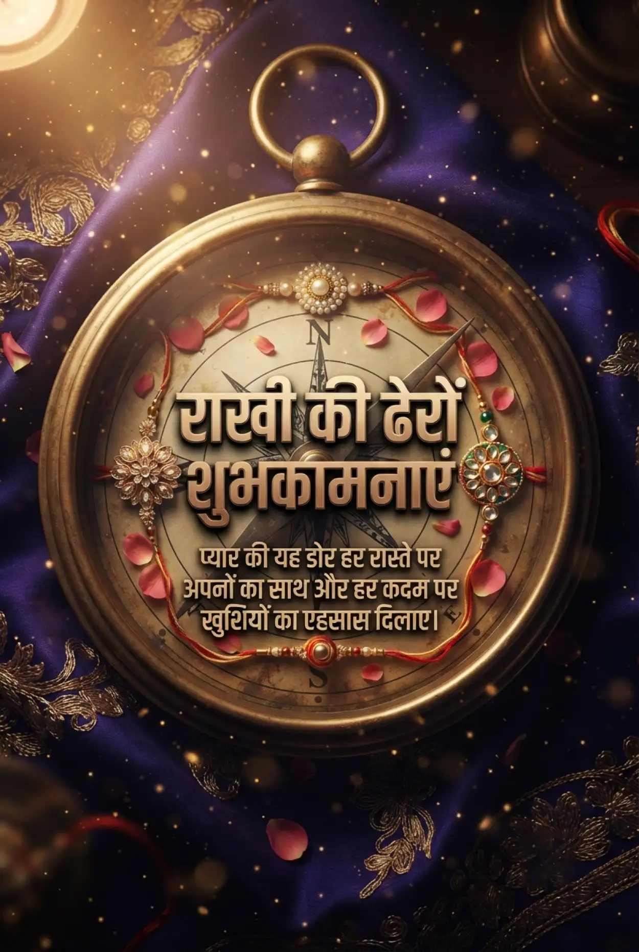 Free Download Badi Behen Ke Liye Raksha Bandhan Wishes - High Quality Raksha Bandhan Ki Shubhkamnaye In Hindi Image