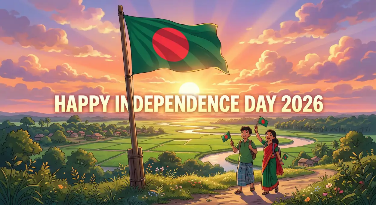Free Download Bangladesh Independence Day 2026 Facebook Cover Photo - High Quality Happy Independence Day Of Bangladesh 2026 Image