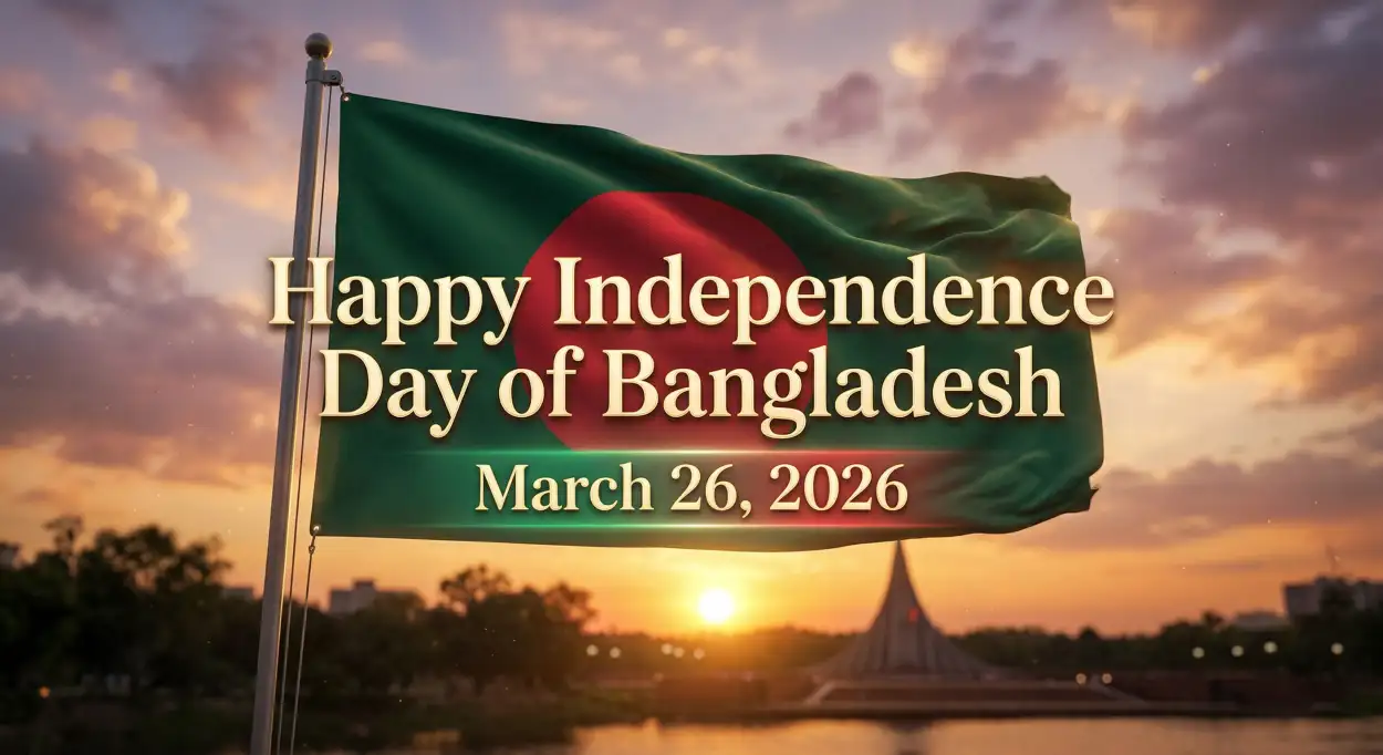 Free Download Bangladesh Independence Day 2026 Facebook Post - High Quality Happy Independence Day Of Bangladesh 2026 Image