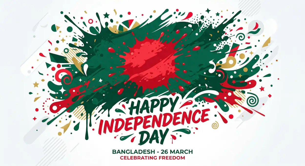 Free Download Bangladesh Independence Day 2026 Vector Design - High Quality Happy Independence Day Of Bangladesh 2026 Image