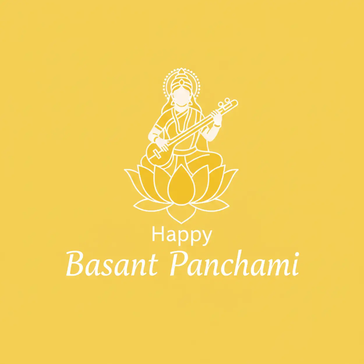 basant panchami banner no text background