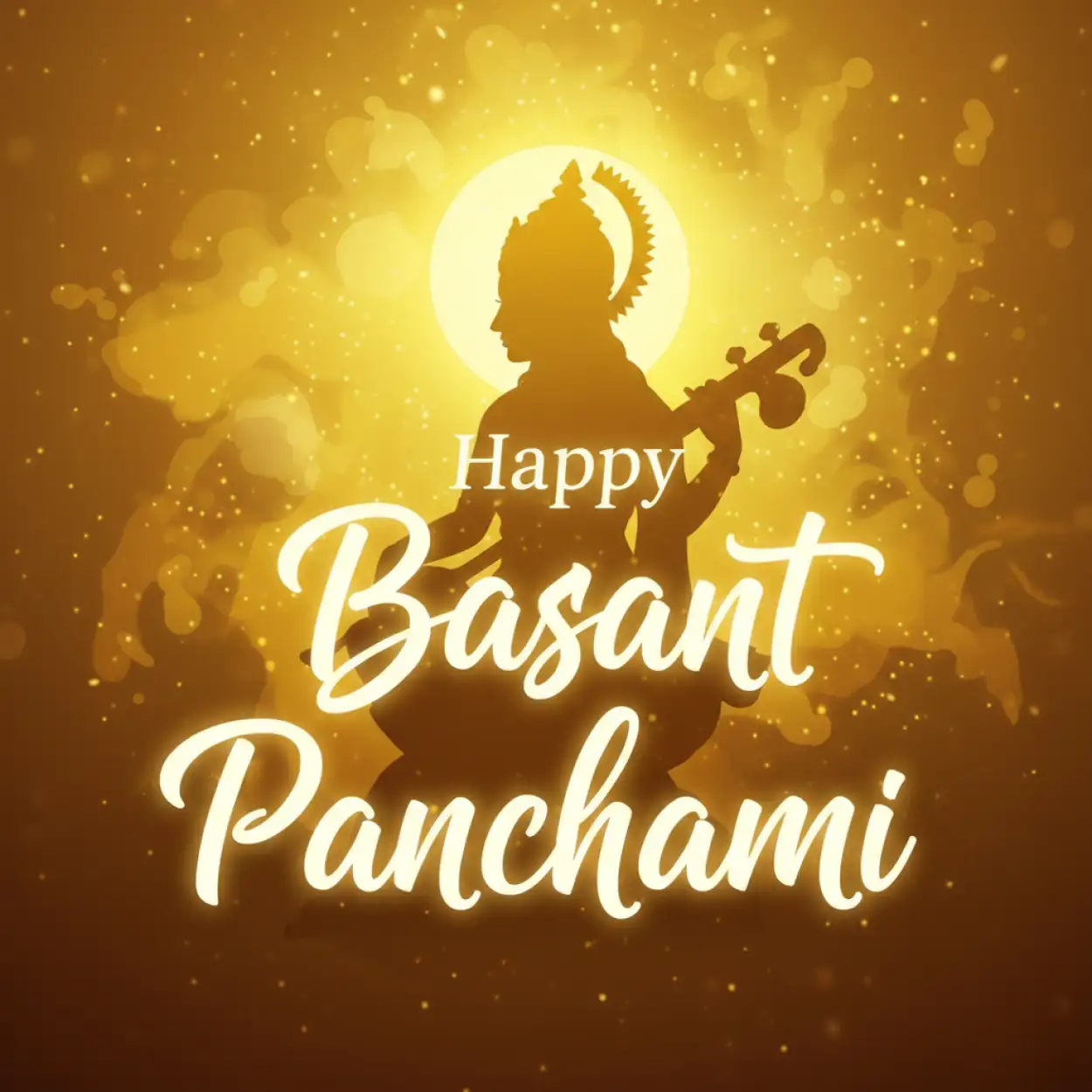 basant panchami banner simple design