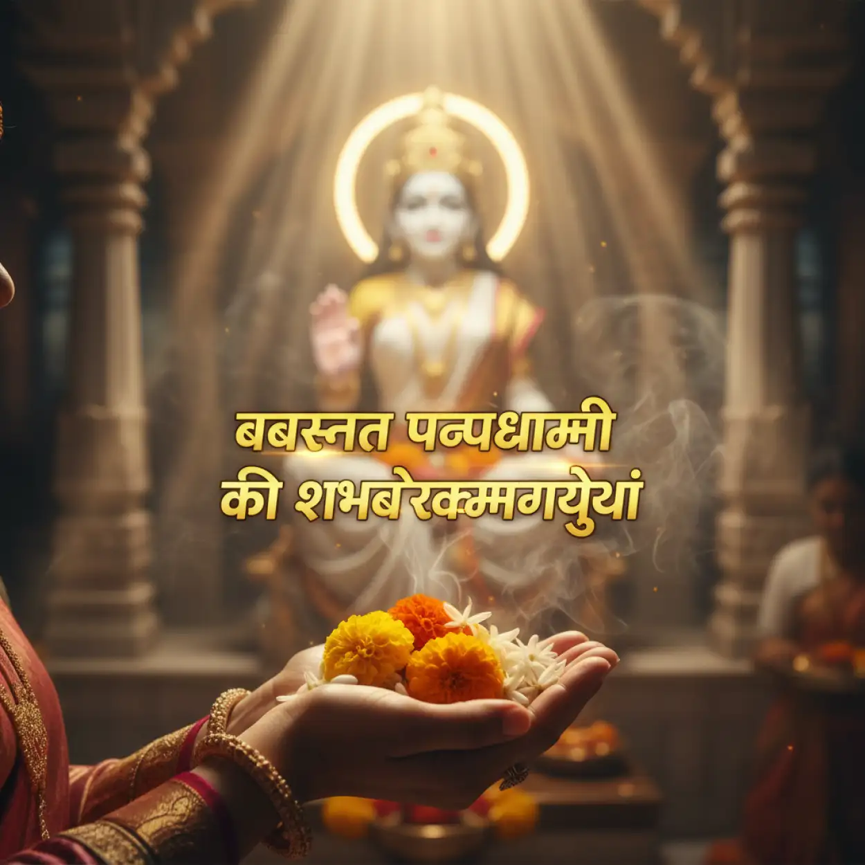 basant panchami social media post ai generated