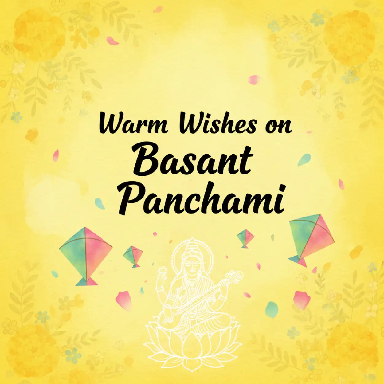 basant panchami social media post for whatsapp