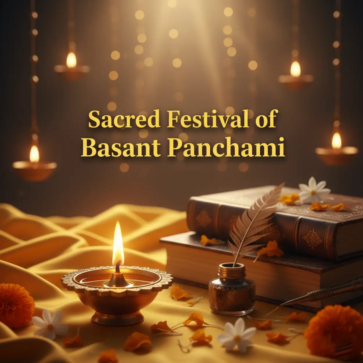 basant panchami social media post indian festival