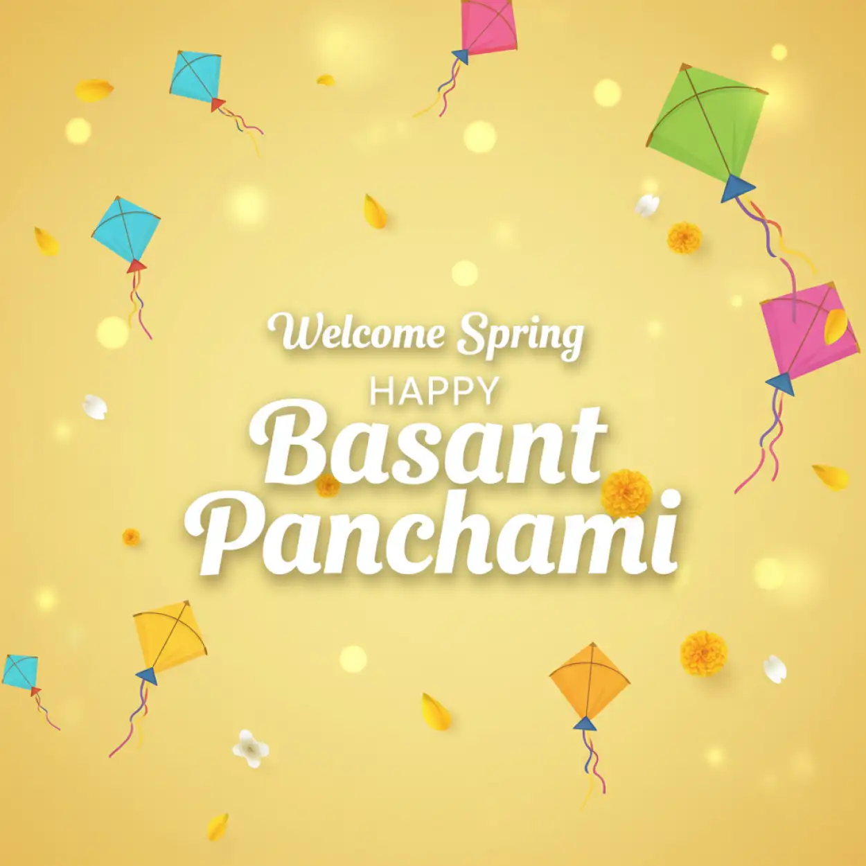 basant panchami social media post marketing banner