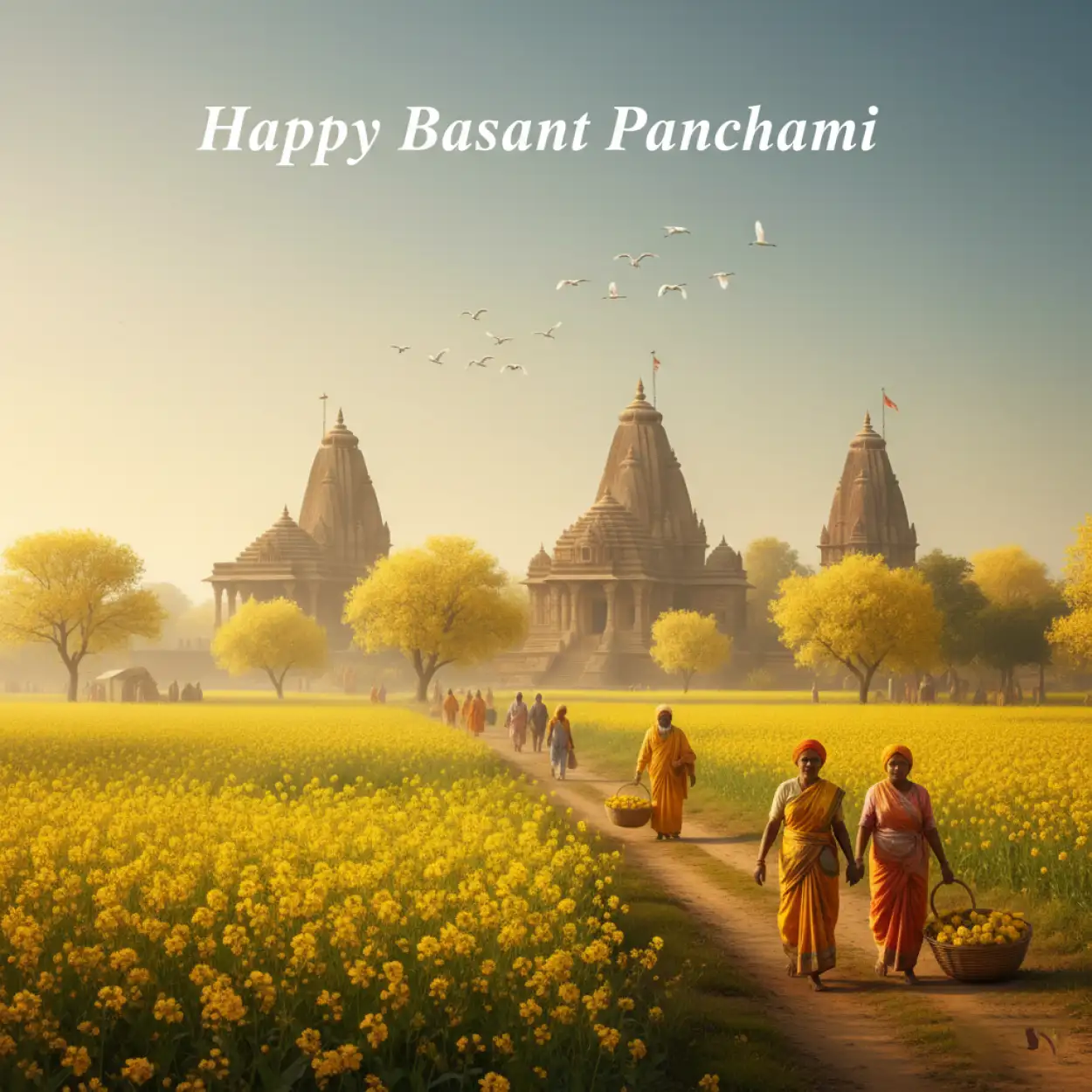 basant panchami social media post reels thumbnail