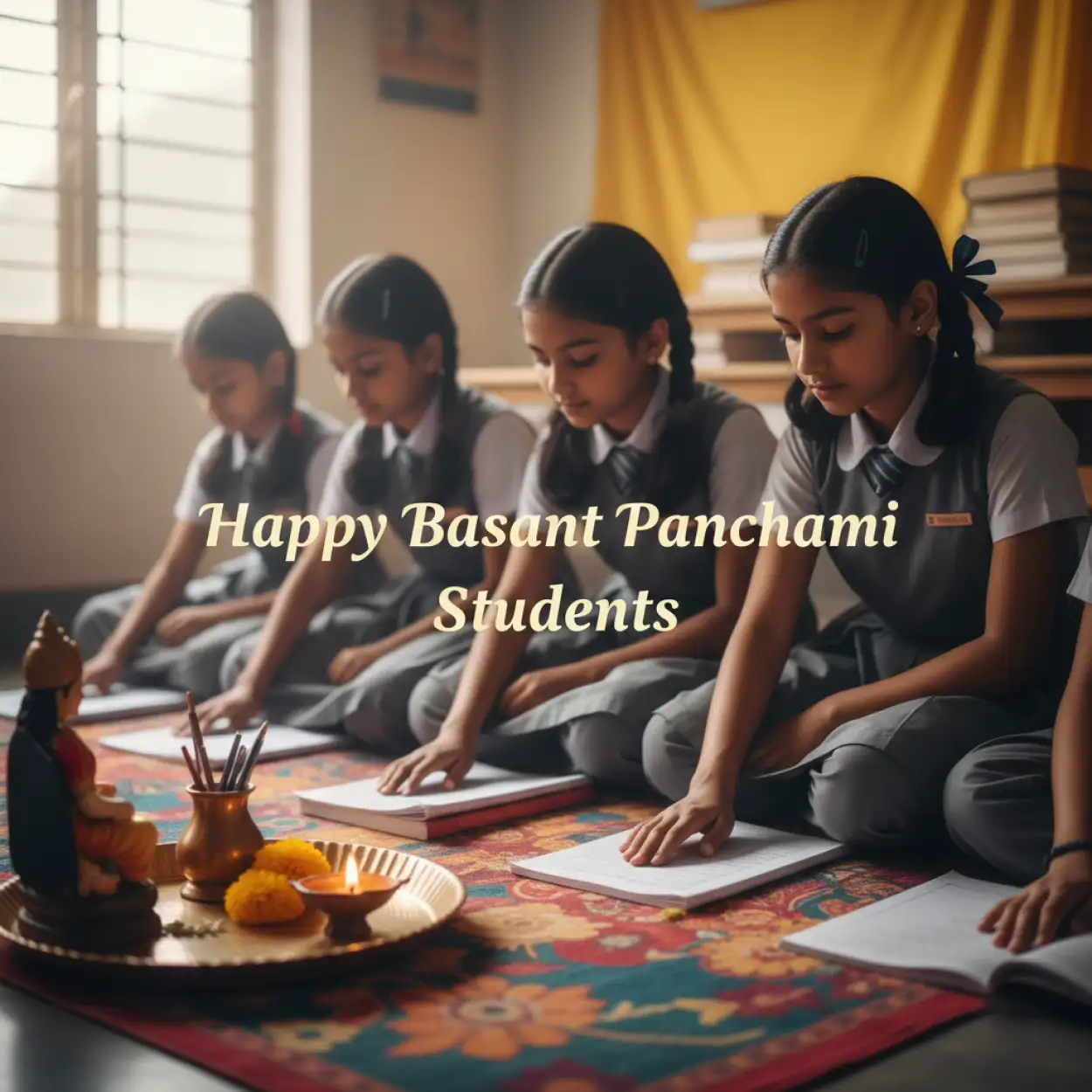 basant panchami social media post school wishes