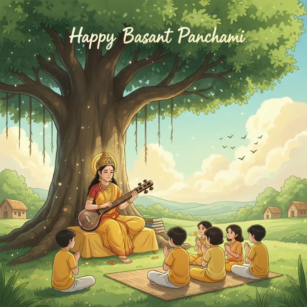 basant panchami wishes traditional messages