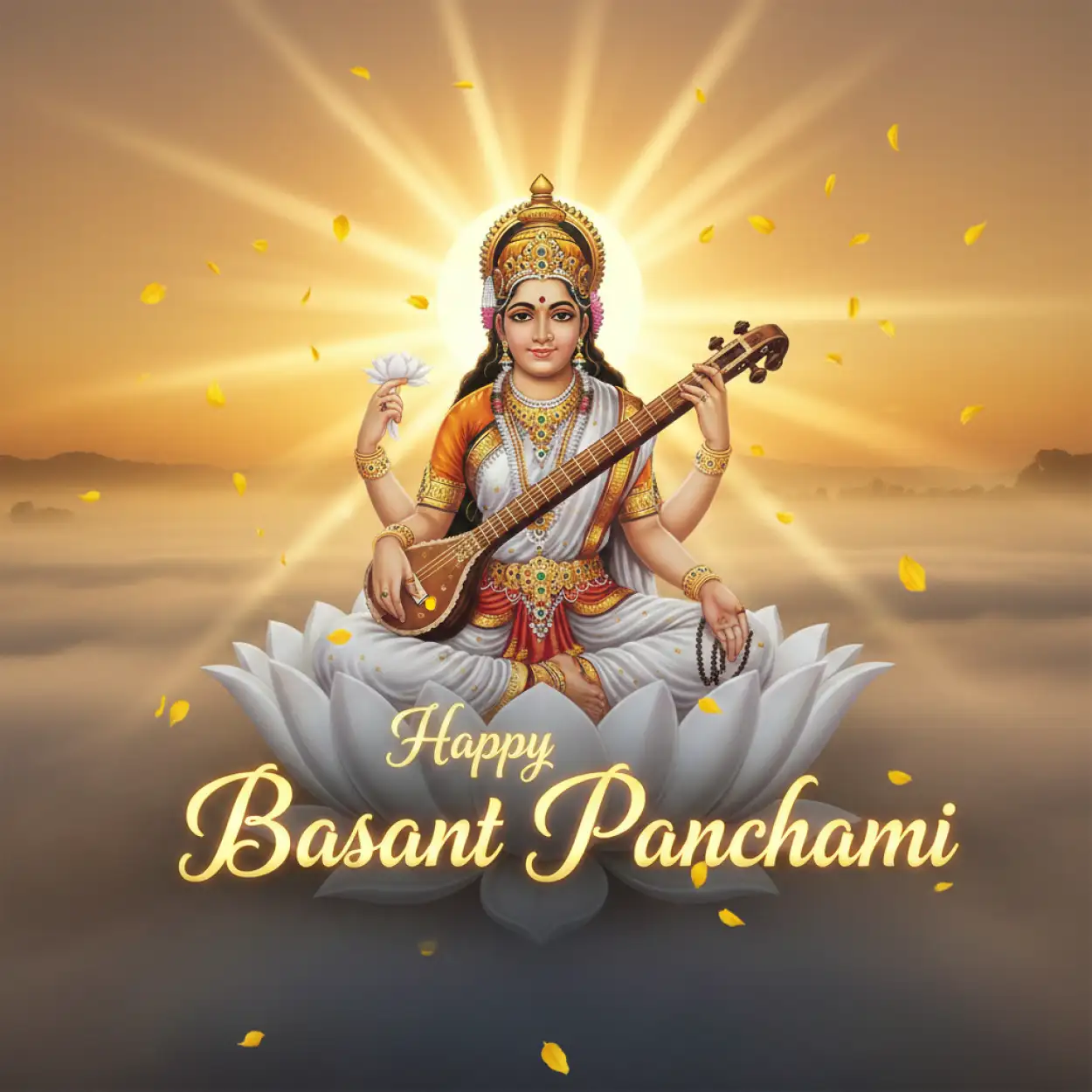 Free Download Basant Panchami Wishes Trending Text - High Quality Happy Basant Panchami Wishes Background