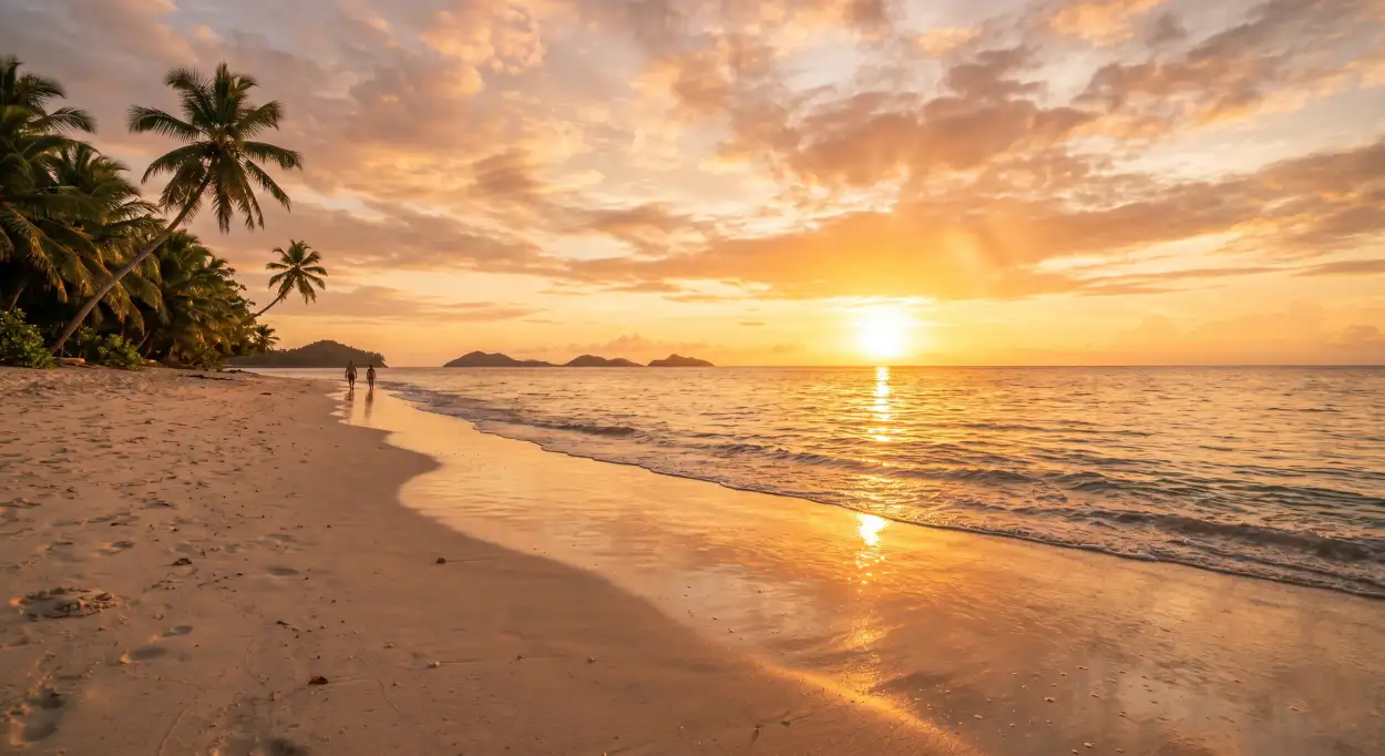 Free Download Beach Sunset Summer Aesthetic Wallpaper Hd - High Quality Summer Aesthetic Wallpaper Image