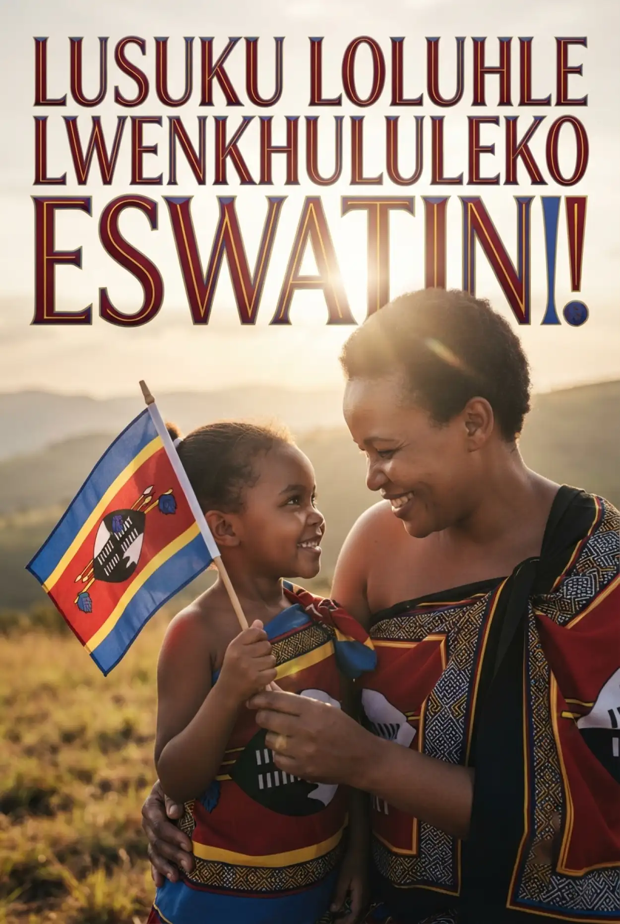 Free Download Beautiful Eswatini Independence Day Wishes 2026 - High Quality Eswatini Independence Day 2026 Image