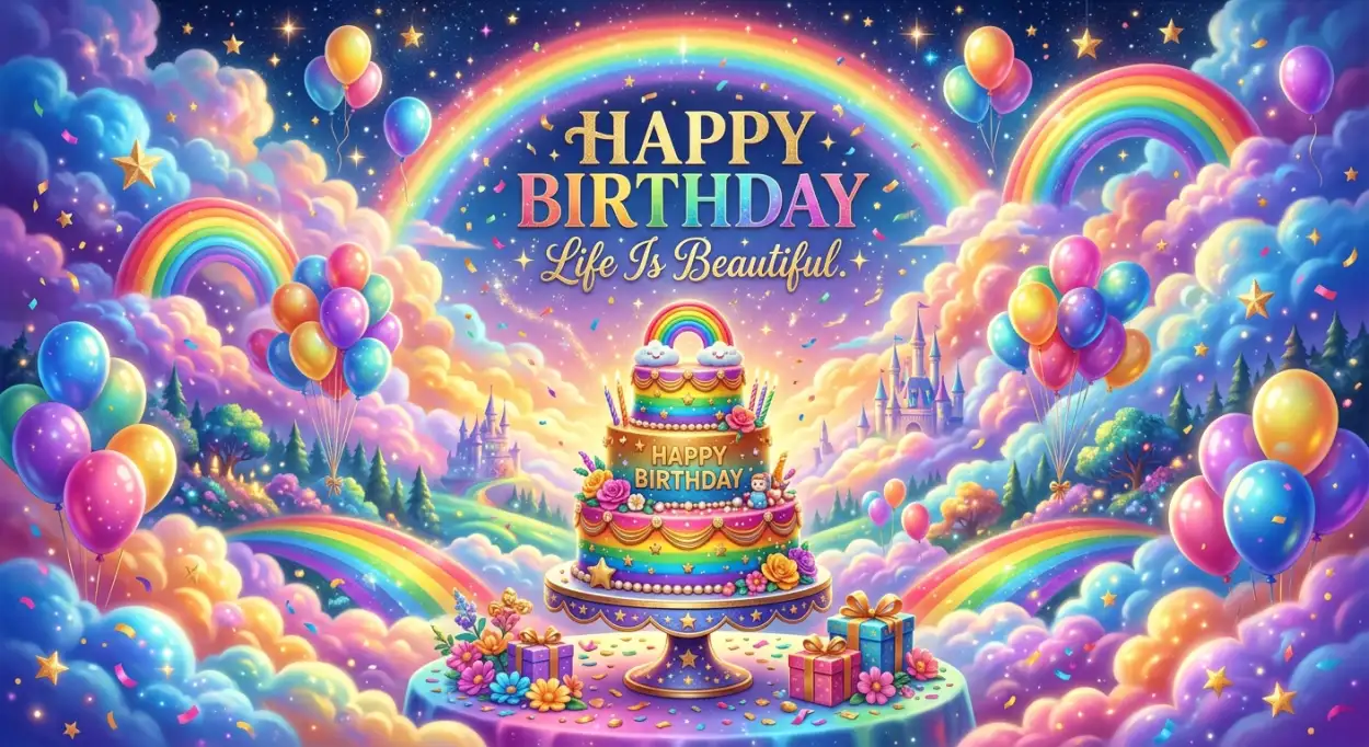 Free Download Beautiful Happy Birthday Images Hd - High Quality Happy Birthday Images Hd Image