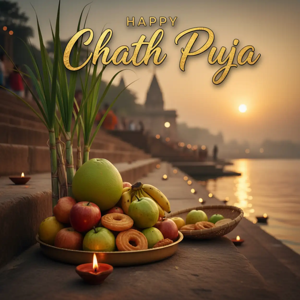 Free Download Beautiful Happy Chhath Puja Wishes Images - High Quality Happy Chhath Puja Wishes Background