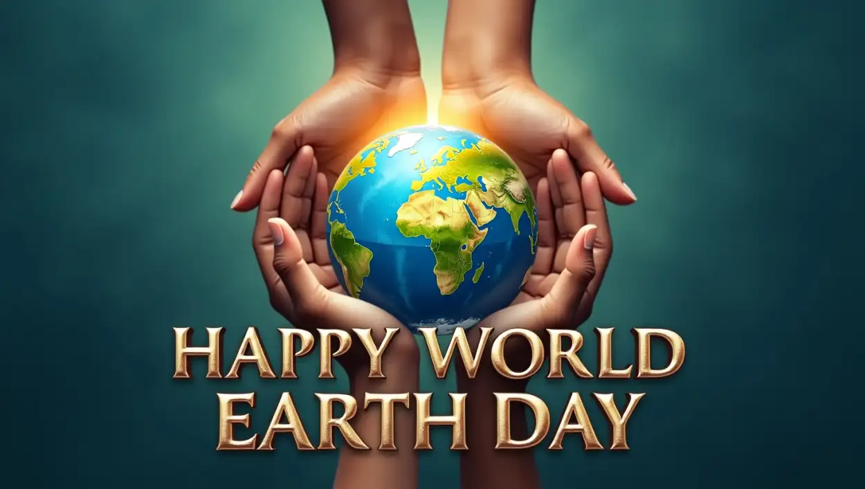 Beautiful Happy Earth Day 2025 landscape photo