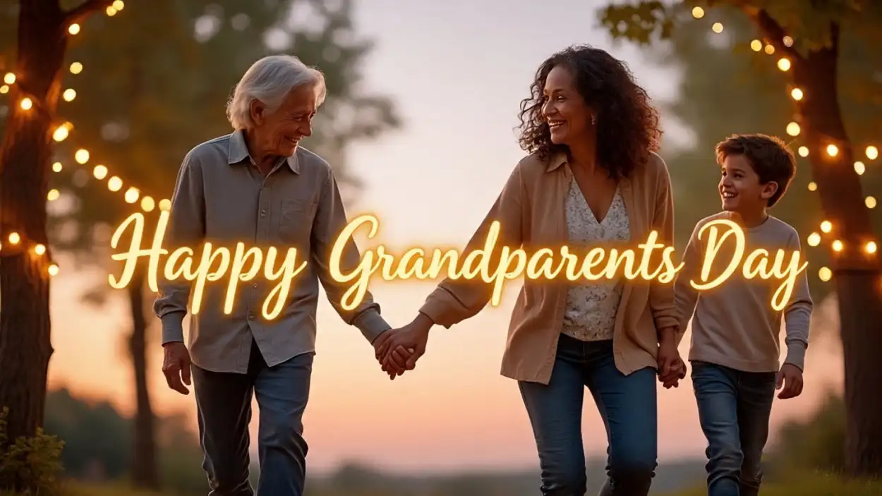 beautiful happy grandparents day greeting card online