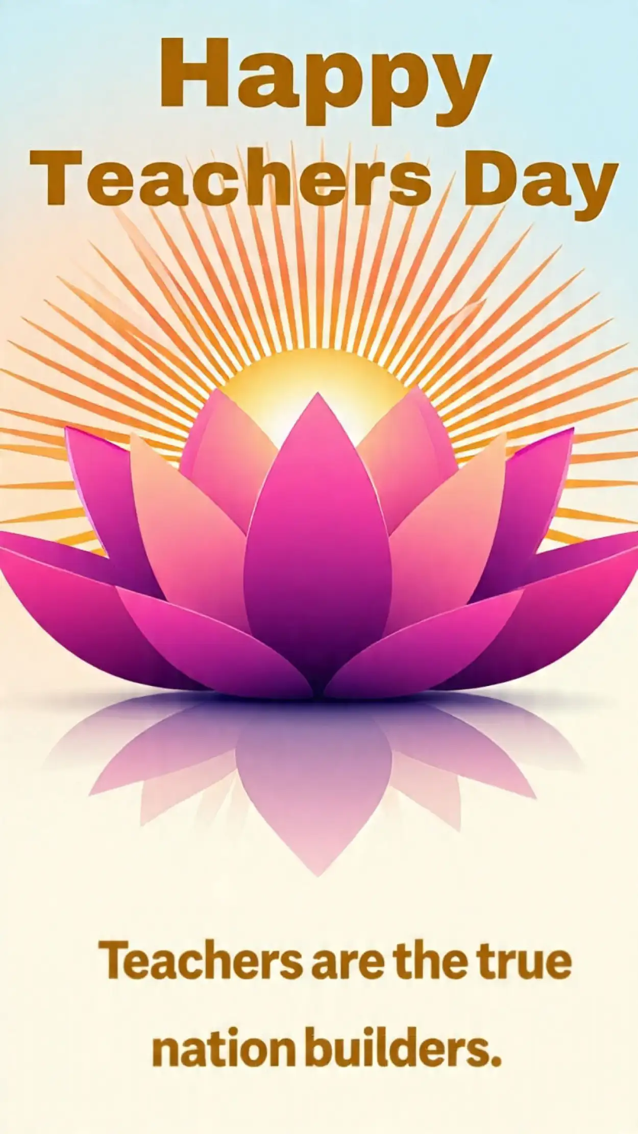 Beautiful Happy Teachers Day photos for Facebook cover