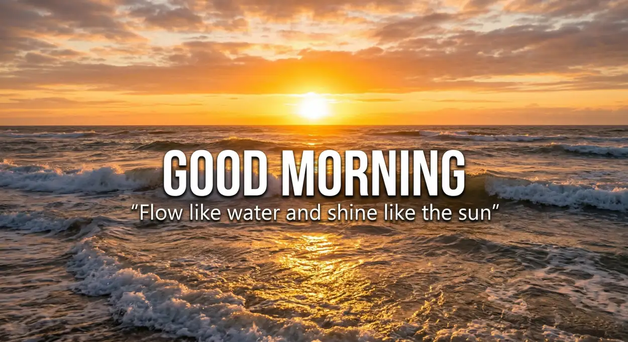 Free Download Beautiful Sunrise Good Morning Quotes Images - High Quality Good Morning Images With Quotes Image