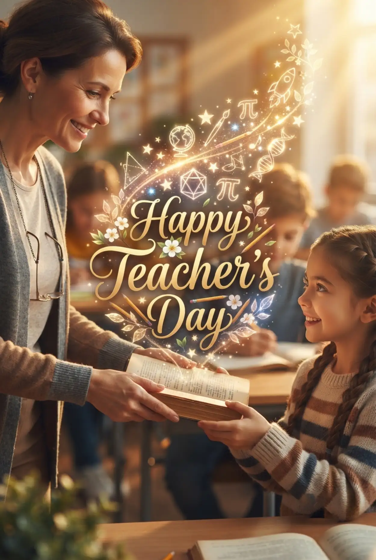 Free Download Beautiful Teachers Day Cards For Whatsapp Status - High Quality Teachers Day Cards Image