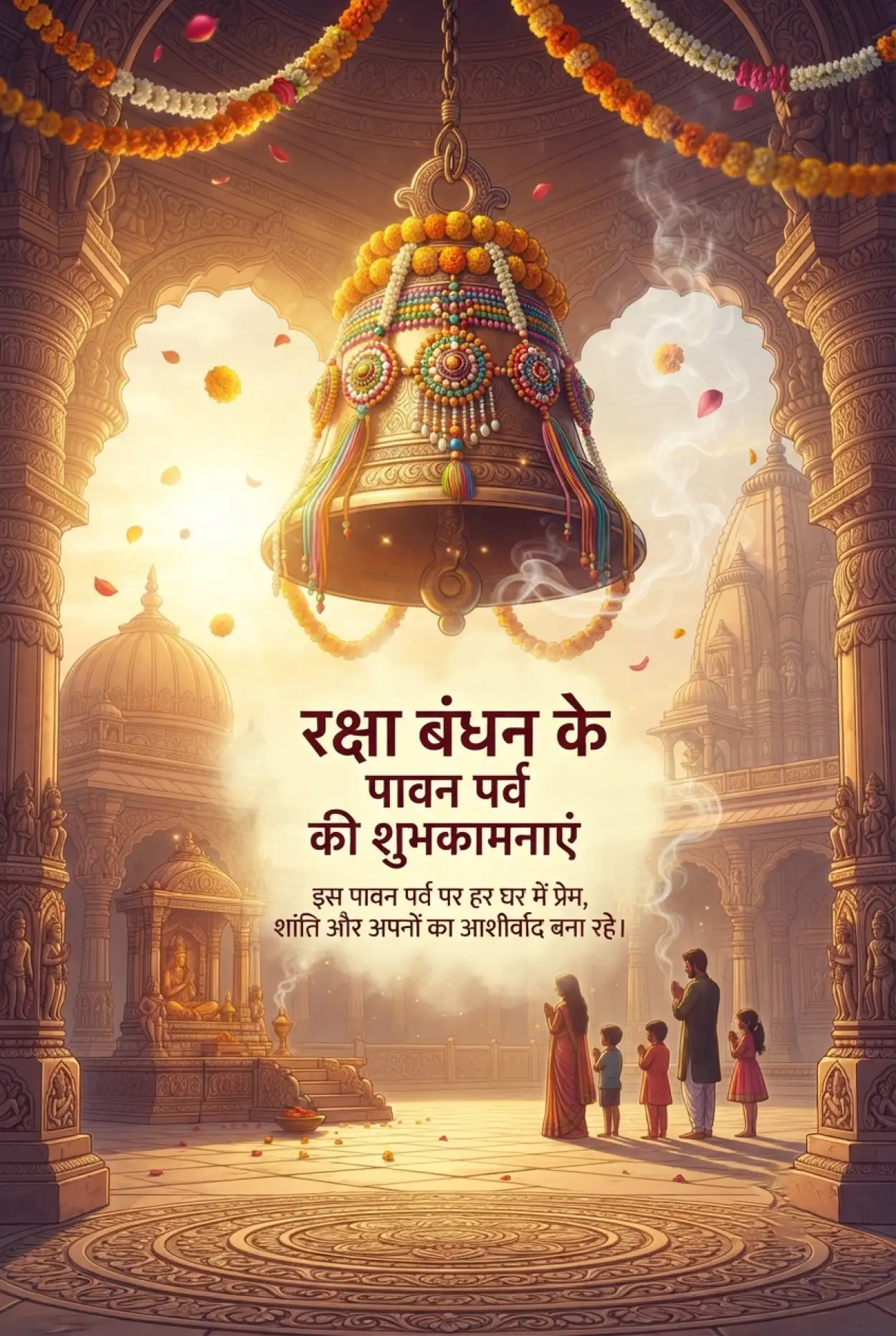 Free Download Behen Ke Liye Raksha Bandhan Ki Shubhkamnaye - High Quality Raksha Bandhan Ki Shubhkamnaye In Hindi Image
