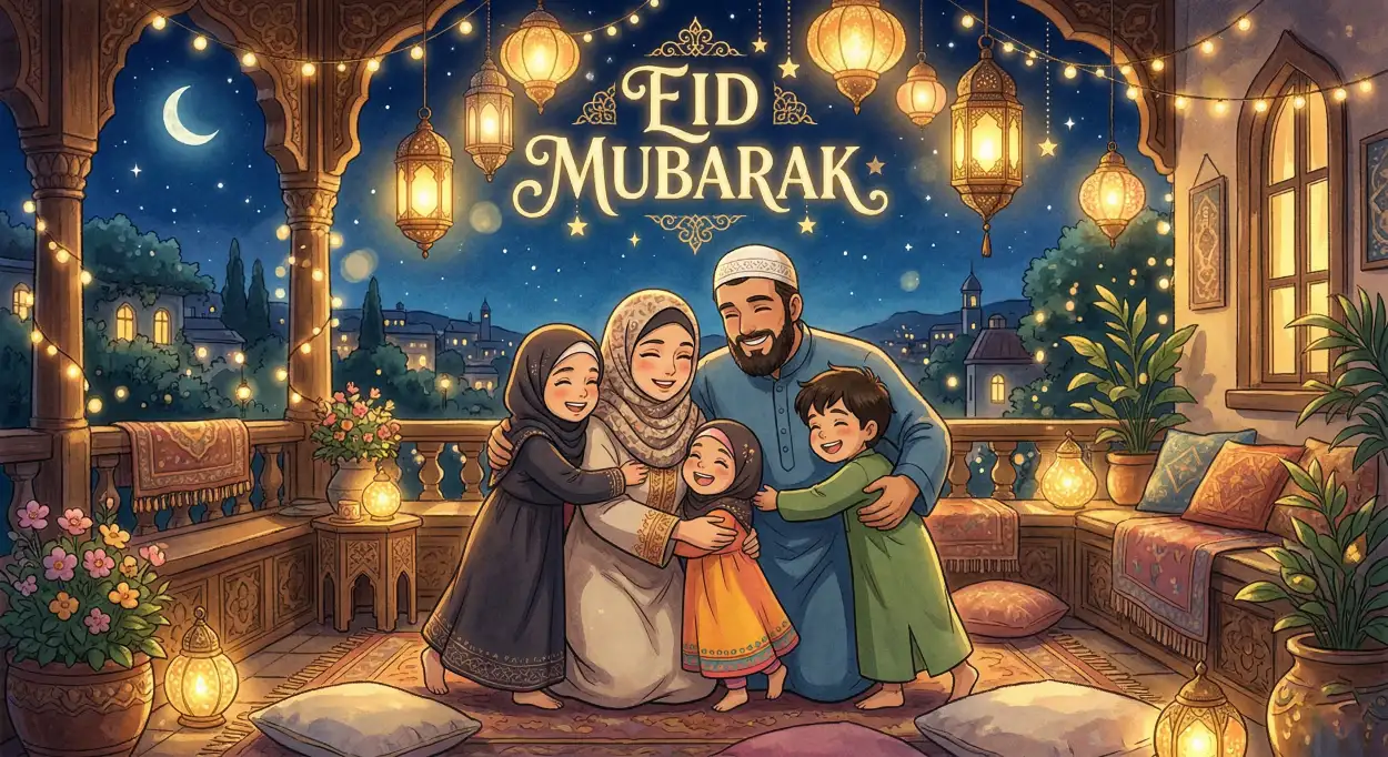 best eid mubarak wishes for family
