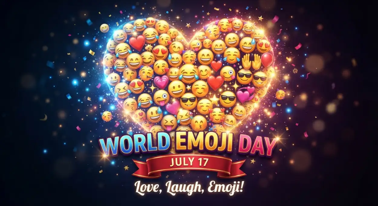 Free Download Best Emojis For World Emoji Day - High Quality World Emoji Day 2026 Image