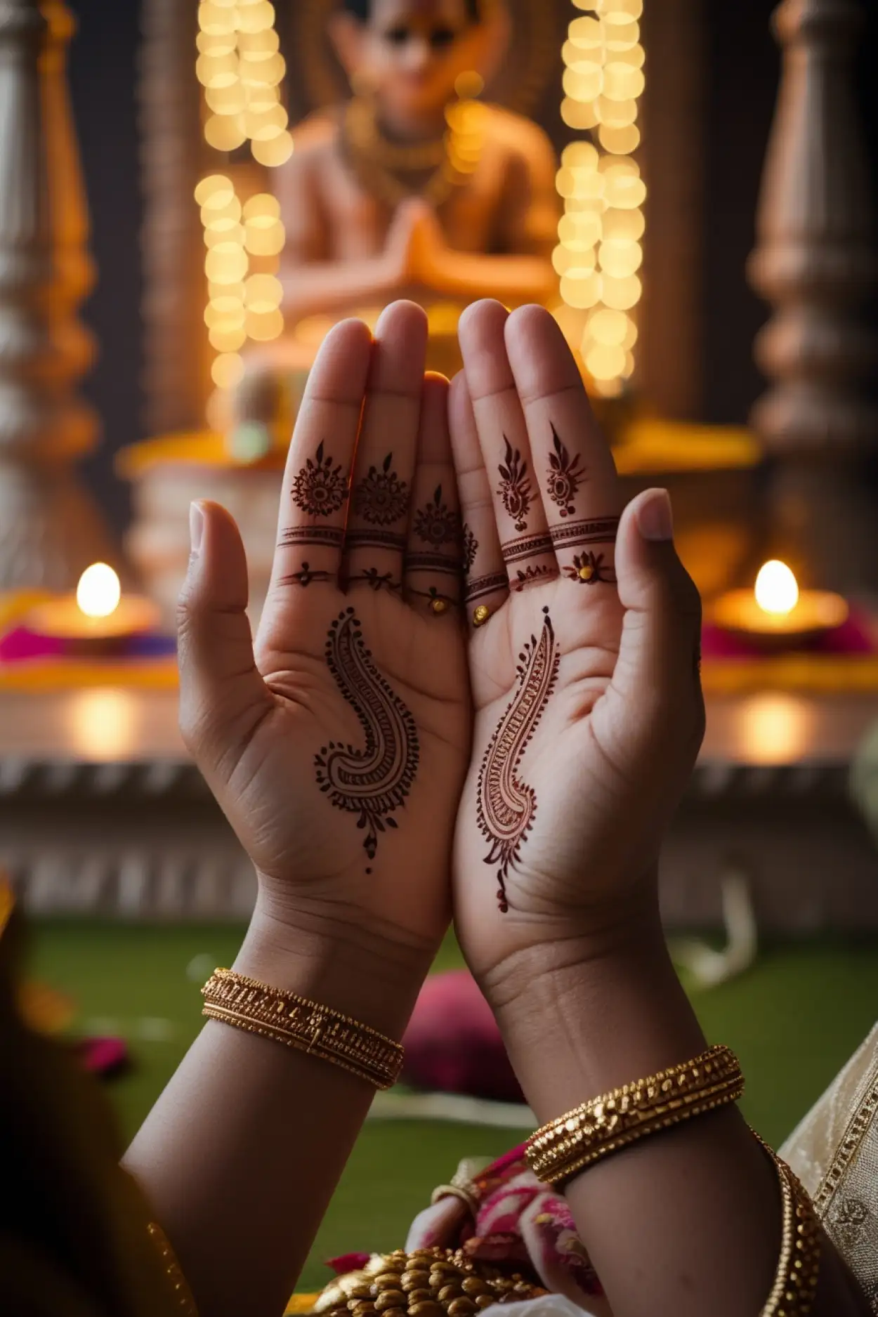 best full palm teej mehndi design 2025
