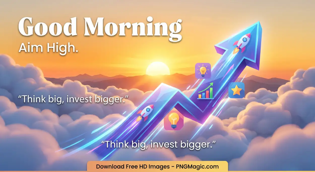 Free Download Best Good Morning Quotes For Investors - High Quality Good Morning Investment Quotes Image