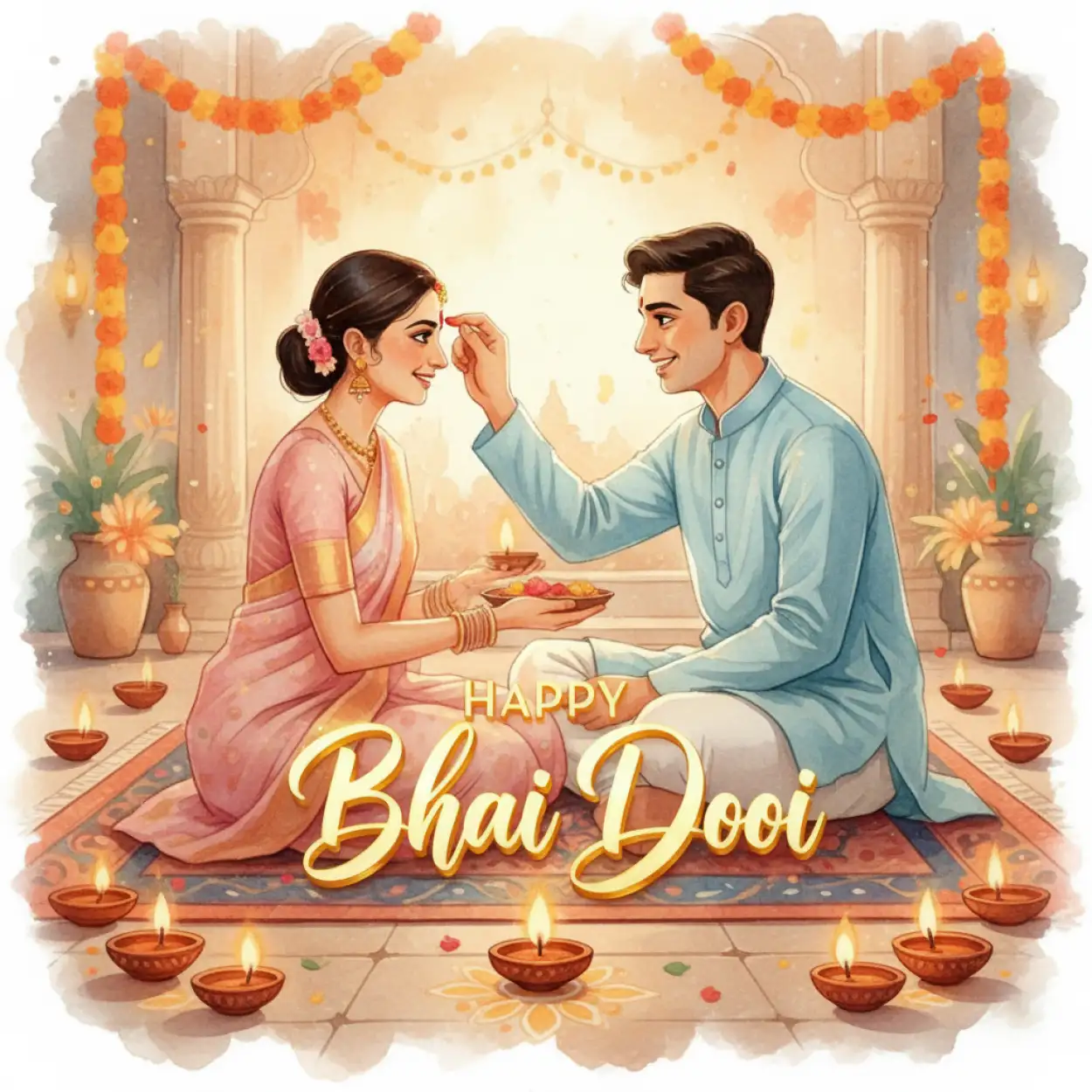 best happy bhai dooj 2025 wishes for long distance brother