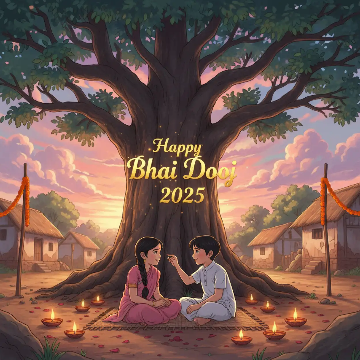 best happy bhai dooj 2025 wishes for whatsapp