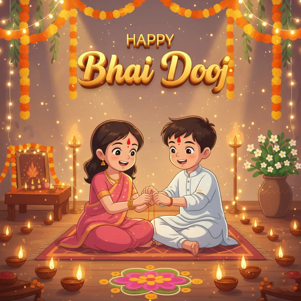 best happy bhai dooj 2025 wishes in english