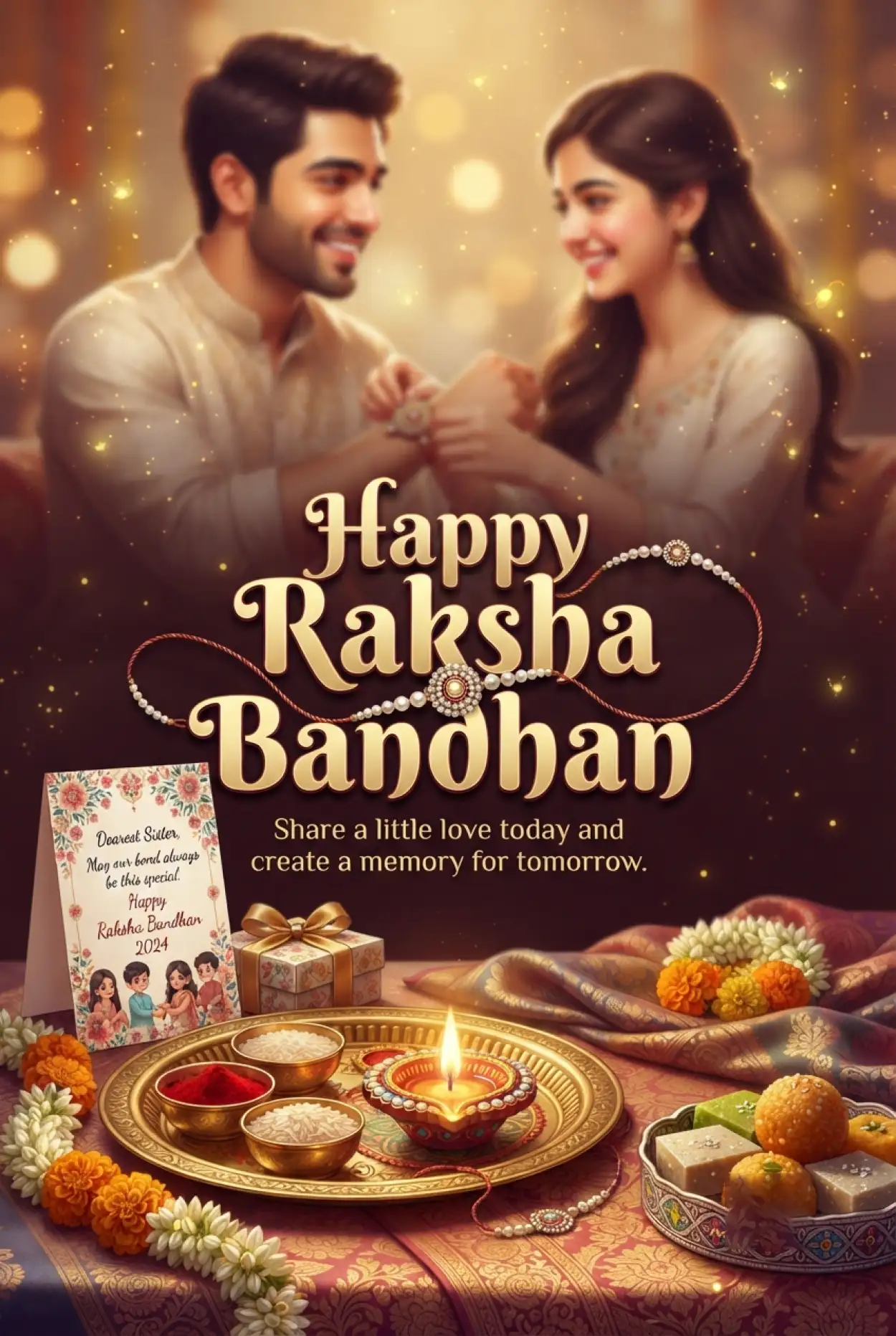 Free Download Best Happy Raksha Bandhan Wishes 2026 - High Quality Happy Raksha Bandhan Wishes 2026 Image