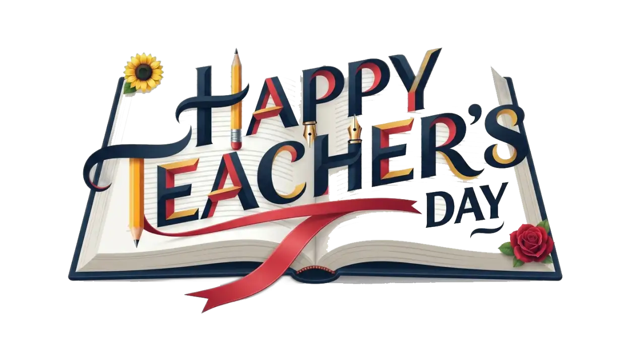 Free Download Best Happy Teachers Day Png - High Quality Teachers Day Png Transparent PNG