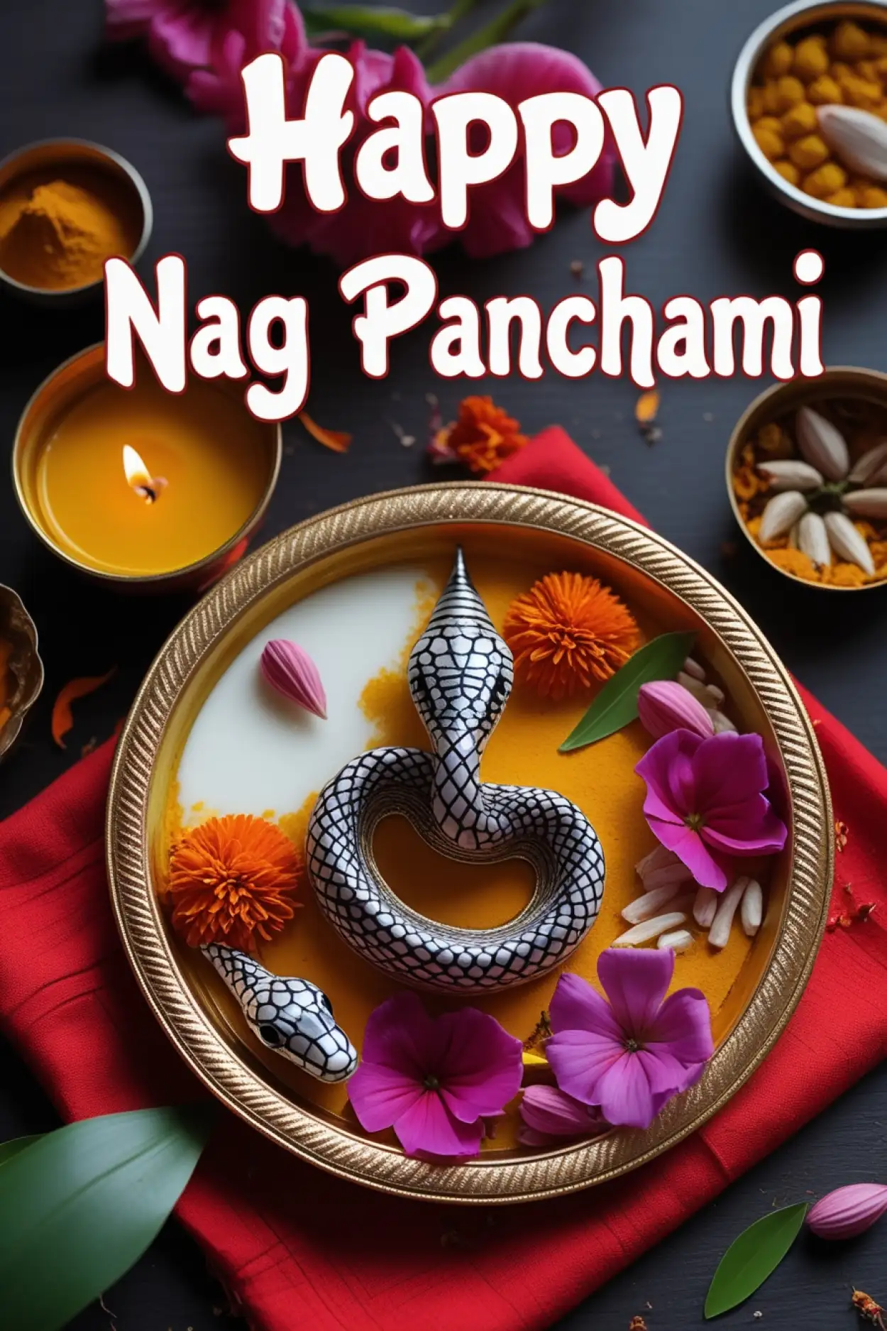 Best slogans for Happy Nag Panchami