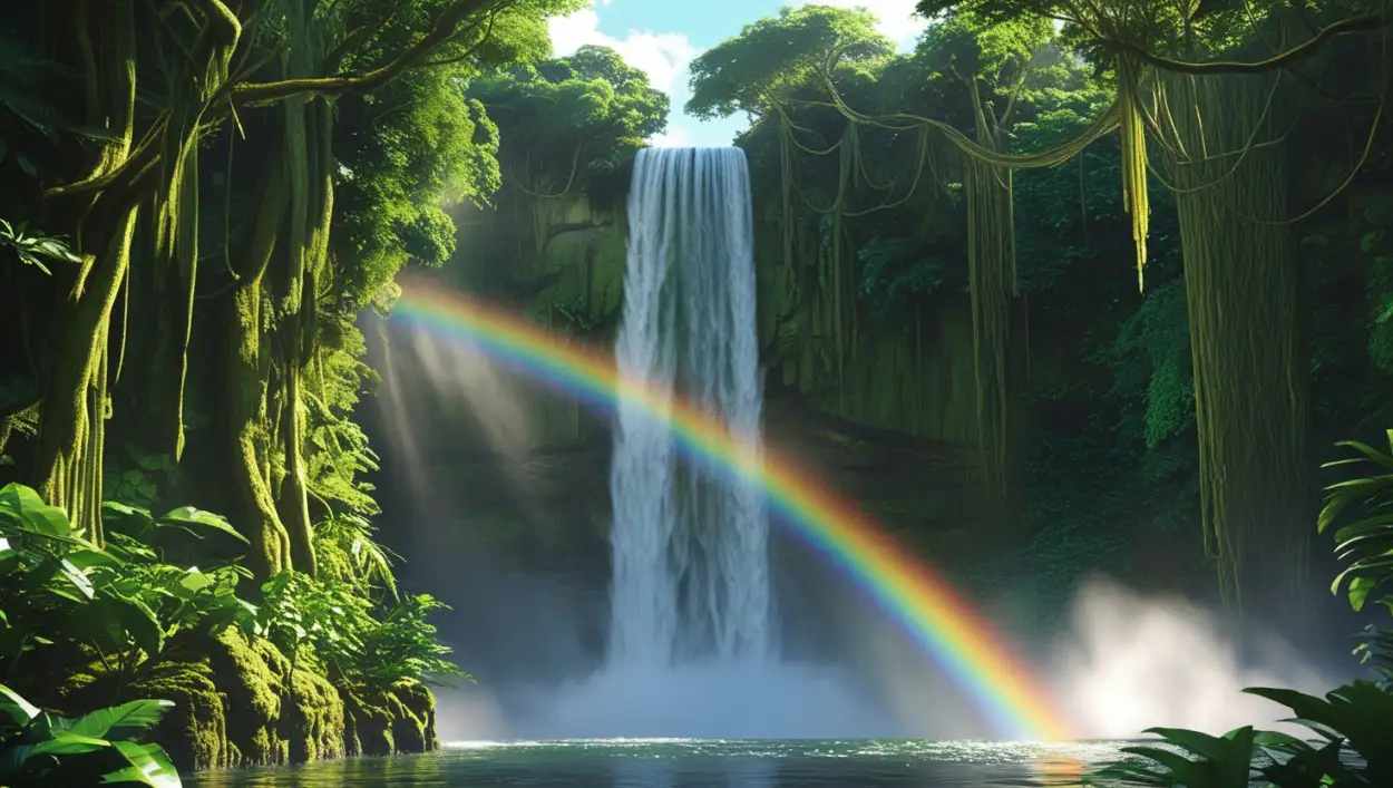 Free Download Best Waterfall Background For Photoshop - High Quality Waterfall Background Background