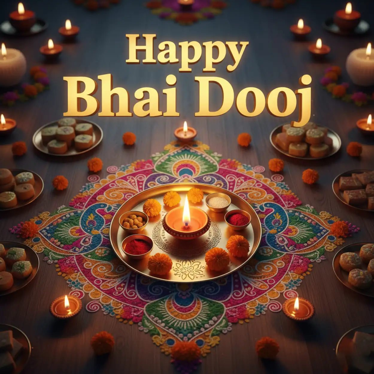 bhai dooj 2025 wishes for long distance sister
