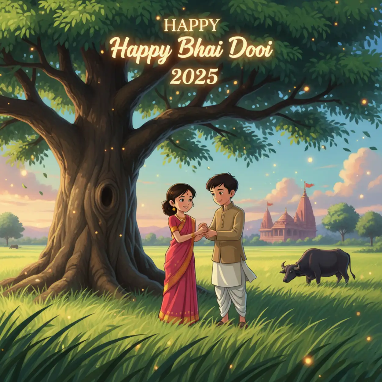 Bhai Dooj 2025 wishes with beautiful quotes