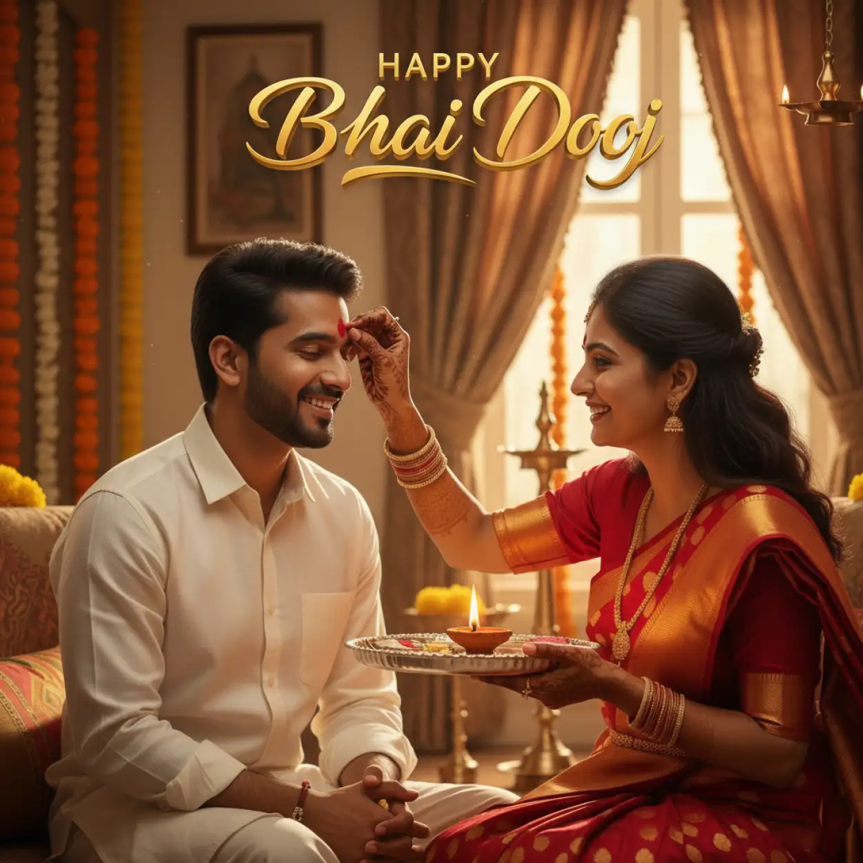Bhai Dooj Brother Sister Love Images HD - Royalty Free Bhai Dooj Image | Pngmagic Free Download Bhai Dooj Brother Sister Love Images HD - High Quality Bhai Dooj Background